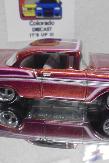 LOOSE HOT WHEELS COPPER '56 CHEVY w/REAL RIDERS