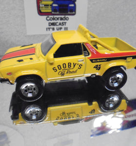 LOOSE HOT WHEELS YELLOW SUBURA BRAT w/RR'S