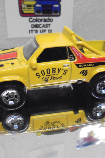 LOOSE HOT WHEELS YELLOW SUBURA BRAT w/RR'S