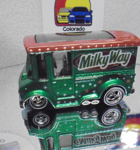 LOOSE HOT WHEELS GREEN MILKY WAY BREAD BOX w/RR'S
