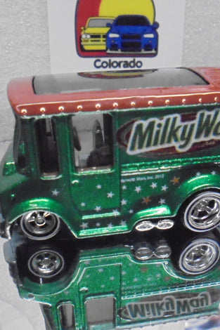 LOOSE HOT WHEELS GREEN MILKY WAY BREAD BOX w/RR'S