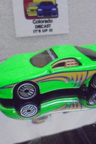 LOOSE HOT WHEELS GREEN REVEALERS CHEVY CAMARO
