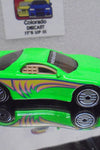 LOOSE HOT WHEELS GREEN REVEALERS CHEVY CAMARO