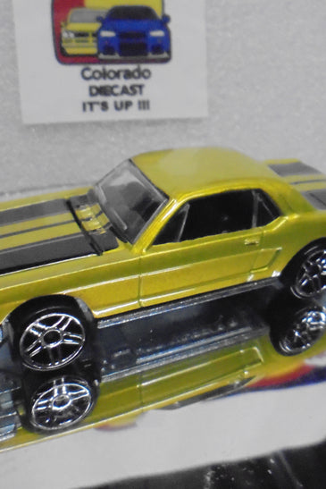 LOOSE HOT WHEELS GREEN '65 FORD MUSTANG