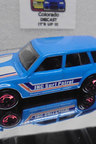 LOOSE HOT WHEELS BLUE '71 DATSUN 510 WAGON
