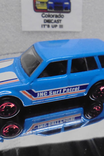 LOOSE HOT WHEELS BLUE '71 DATSUN 510 WAGON