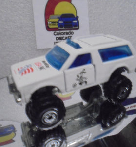 LOOSE HOT WHEELS WHITE WORLD CUP USA '94 CHEVY BLAZER 4X4