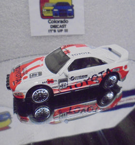 LOOSE HOT WHEELS WHITE TOYOTA MR2