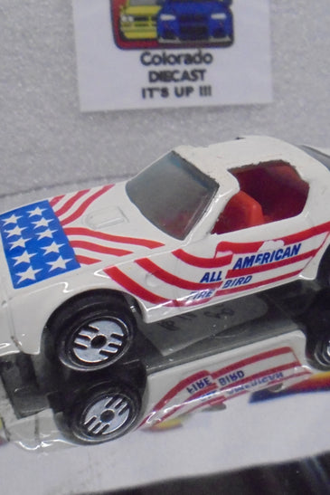 LOOSE HOT WHEELS WHITE HOT BIRD w/ULTRA HOTS LIGHT WEAR