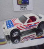 LOOSE HOT WHEELS WHITE HOT BIRD w/ULTRA HOTS LIGHT WEAR