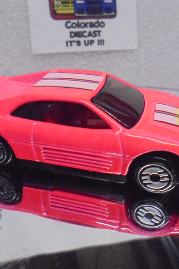 LOOSE HOT WHEELS PINK FERRARI 348 w/ULTRA HOTS