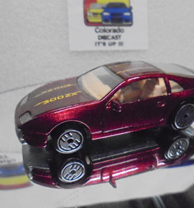 LOOSE HOT WHEELS RED NISSAN 300ZX w/ULTRA HOTS