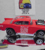 LOOSE HOT WHEELS RED OLYMPICS '57 CHEVY BEL AIR w/ULTRA HOTS