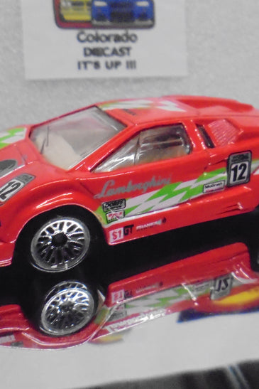 LOOSE HOT WHEELS RED LAMBORGHINI COUNTACH