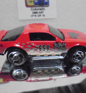 LOOSE HOT WHEELS RED BLOWN 650 CAMARO Z-28