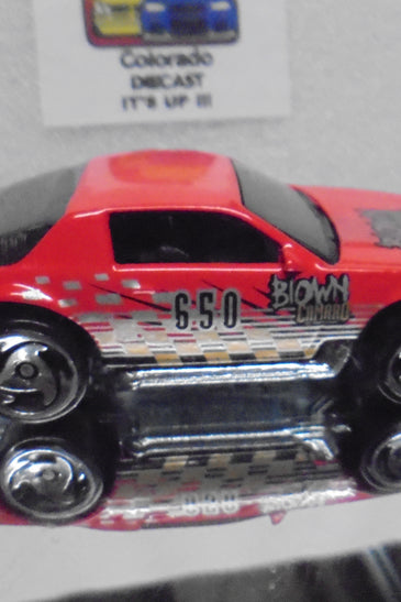 LOOSE HOT WHEELS RED BLOWN 650 CAMARO Z-28