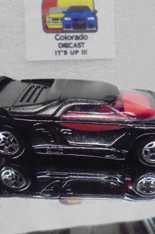 LOOSE HOT WHEELS BLACK VECTOR AVTECH WX-4