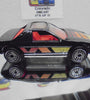 LOOSE HOT WHEELS BLACK PONTIAC FIERO 2M4 w/ULTRA HOTS