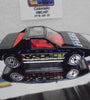 LOOSE HOT WHEELS BLACK PONTIAC FIERO 2M4 w/ULTRA HOTS