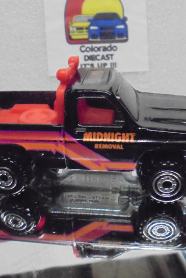 LOOSE HOT WHEELS BLACK MIDNIGHT REMOVAL CHEVY PLOW TRUCK