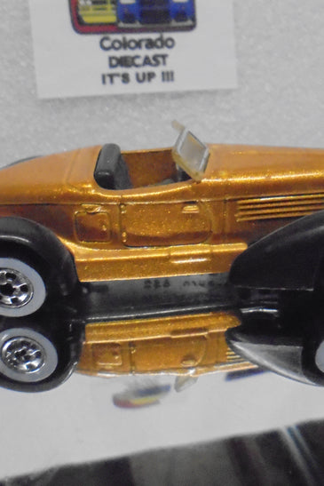 LOOSE HOT WHEELS GOLD AUBURN 852 w/WHITEWALLS