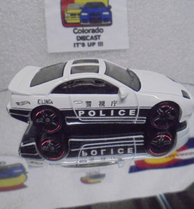 LOOSE HOT WHEELS WHITE NISSAN 300ZX TT POLICE