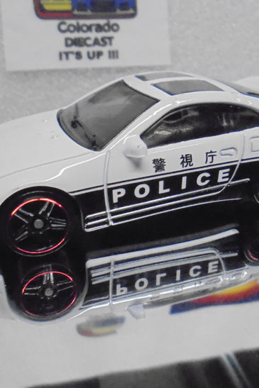 LOOSE HOT WHEELS WHITE NISSAN 300ZX TT POLICE