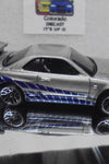 LOOSE HOT WHEELS SILVER NISSAN SKYLINE GT-R R34