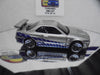 LOOSE HOT WHEELS SILVER NISSAN SKYLINE GT-R R34