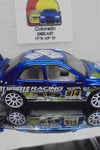 LOOSE HOT WHEELS BLUE SUBARU IMPREZA