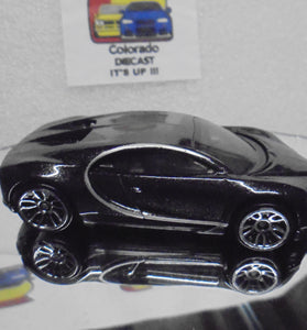 LOOSE HOT WHEELS BLACK '16 BUGATTI CHIRON