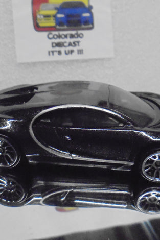 LOOSE HOT WHEELS BLACK '16 BUGATTI CHIRON
