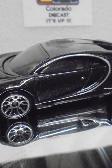 LOOSE HOT WHEELS BLACK '16 BUGATTI CHIRON