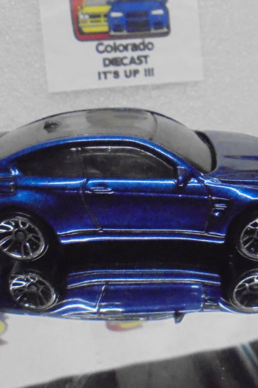 LOOSE HOT WHEELS BLUE BMW M4
