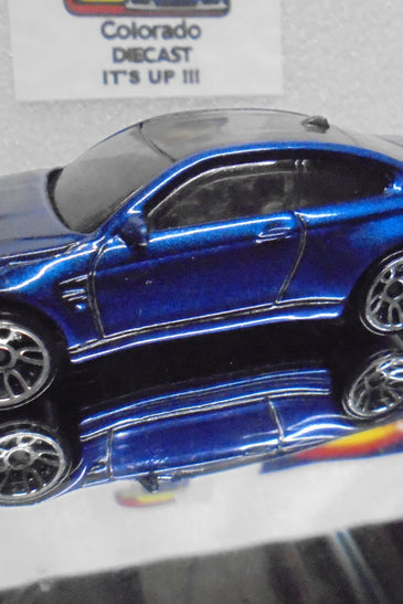 LOOSE HOT WHEELS BLUE BMW M4