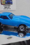 LOOSE HOT WHEELS BLUE CORVETTE STINGRAY w/ULTRA HOTS
