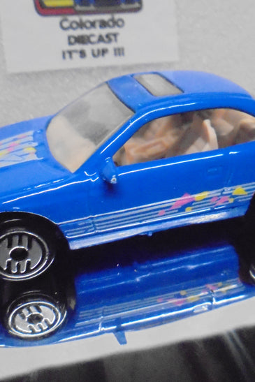 LOOSE HOT WHEELS BLUE BMW w/ULTRA HOTS
