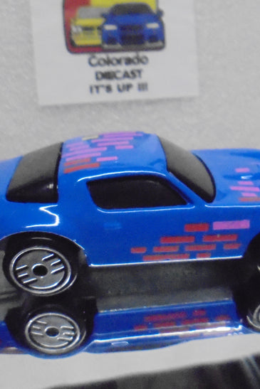 LOOSE HOT WHEELS BLUE CAMARO Z-28 w/ULTRA HOTS