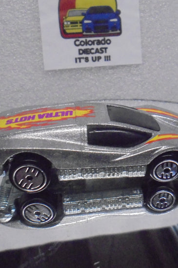 LOOSE HOT WHEELS SILVER SILVER BULLET w/ULTRA HOTS