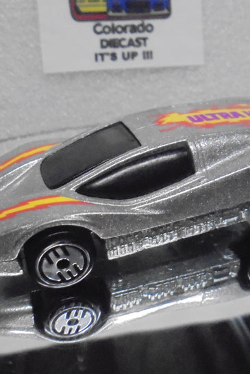 LOOSE HOT WHEELS SILVER SILVER BULLET w/ULTRA HOTS