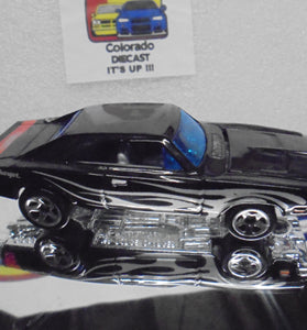 LOOSE HOT WHEELS BLACK w/FLAMES '69 DODGE CHARGER