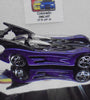 LOOSE HOT WHEELS PURPLE BHATMOBILE w/PR5 SPOKES