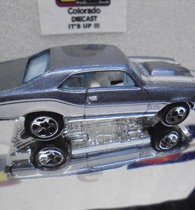 LOOSE HOT WHEELS STEEL BLUE '68 CHEVY NOVA