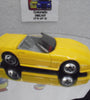LOOSE HOT WHEELS YELLOW CUSTOM CORVETTE