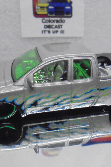 LOOSE HOT WHEELS SILVER NISSAN TITAN TRUCK