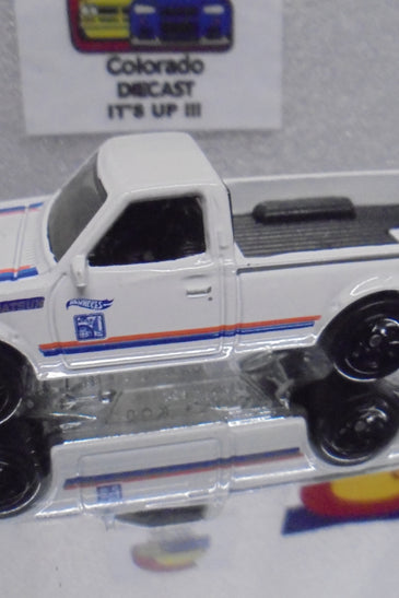 LOOSE HOT WHEELS WHITE GREEDY DATSUN 620 TRUCK