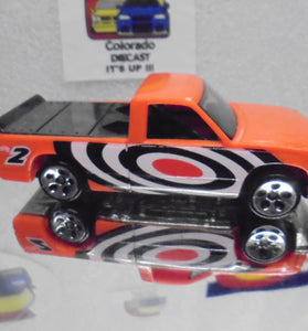 LOOSE HOT WHEELS ORANGE 1996 CHEVY 1500 TRUCK