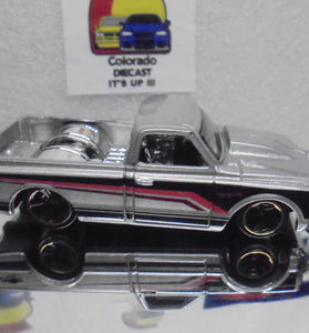 LOOSE HOT WHEELS SILVER '67 CHEVY C10 TRUCK