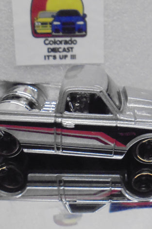 LOOSE HOT WHEELS SILVER '67 CHEVY C10 TRUCK