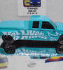 LOOSE HOT WHEELS TEAL CUSTOMIZED CHEVY C3500 TRUCK